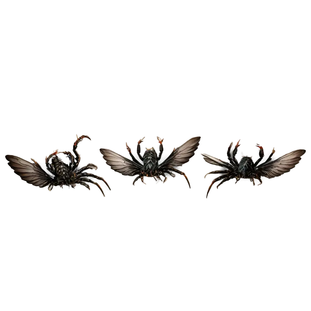 Exquisite-Scorpions-with-Angel-Wings-PNG-Image-Captivating-Fantasy-Art-for-Diverse-Uses