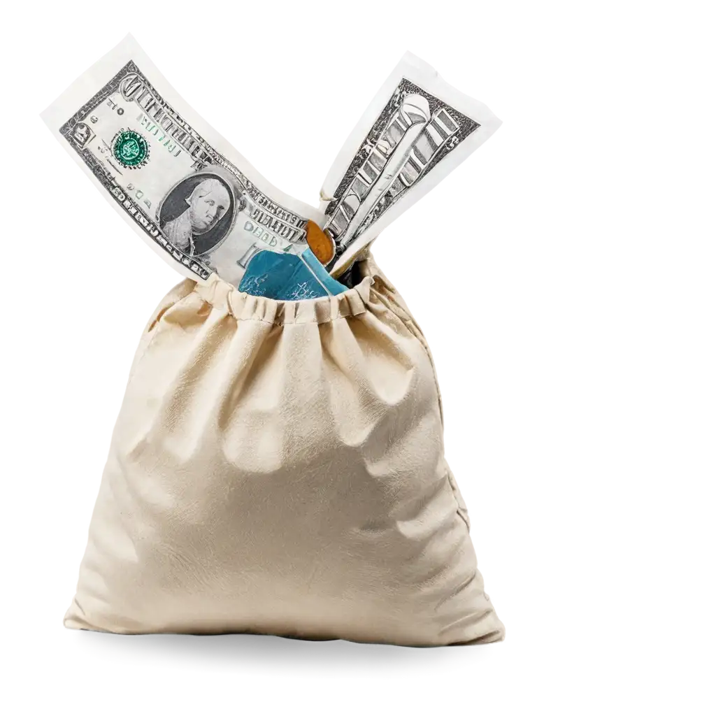 Bag-Stuffed-with-Coins-and-Paper-Money-PNG-Image-for-Rich-Financial-Illustrations