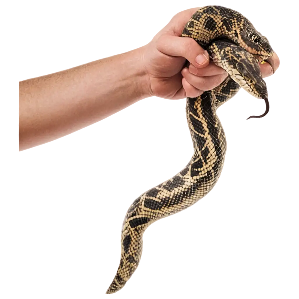 Snake-Twisting-Around-a-Humans-Head-PNG-Image-Captivating-Visual-in-HighQuality-Format