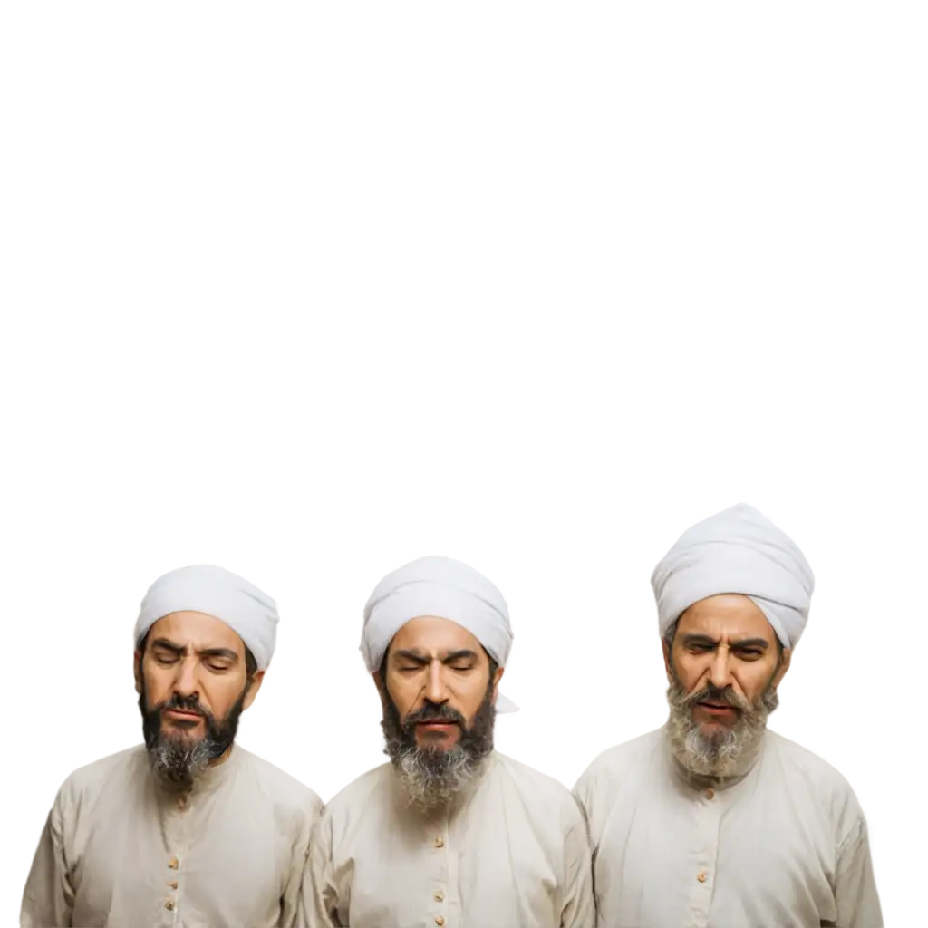 Three-Dervishes-LOST-ONE-EYE-PNG-Image-Captivating-Artistry-in-HighQuality-Format