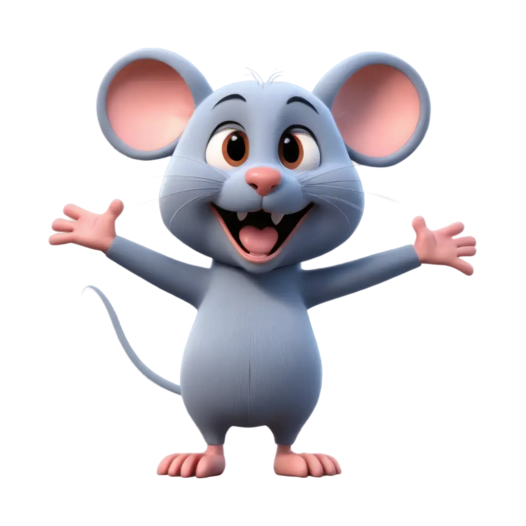 Upbeat-3D-Cartoon-Big-Mouse-PNG-Image-for-Versatile-Applications