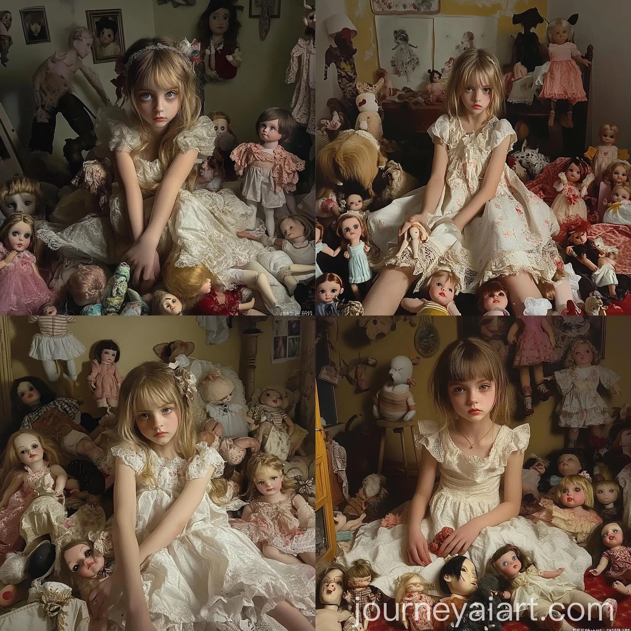 Girl-Surrounded-by-Dolls-in-a-Playful-Scene
