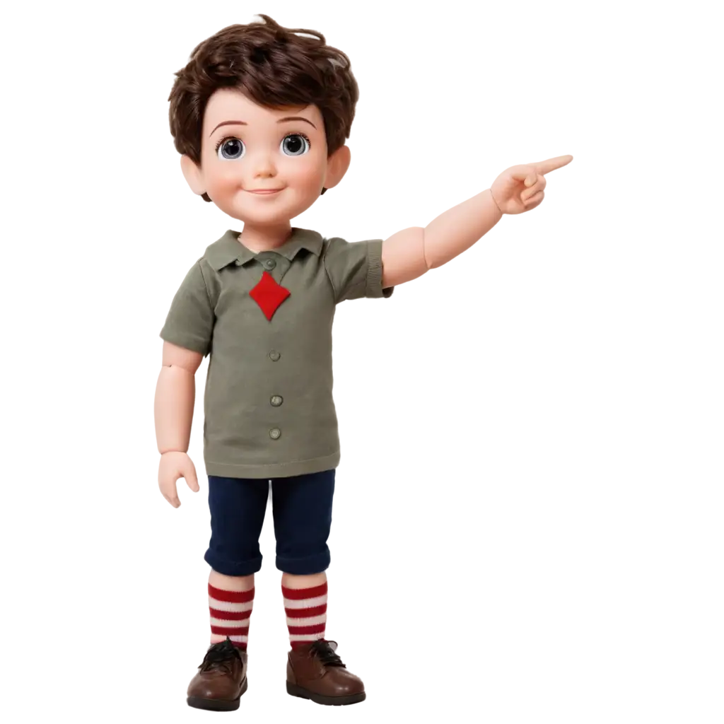 Create-PNG-Image-of-Doll-Boy-Pointing-AI-Art-Prompt