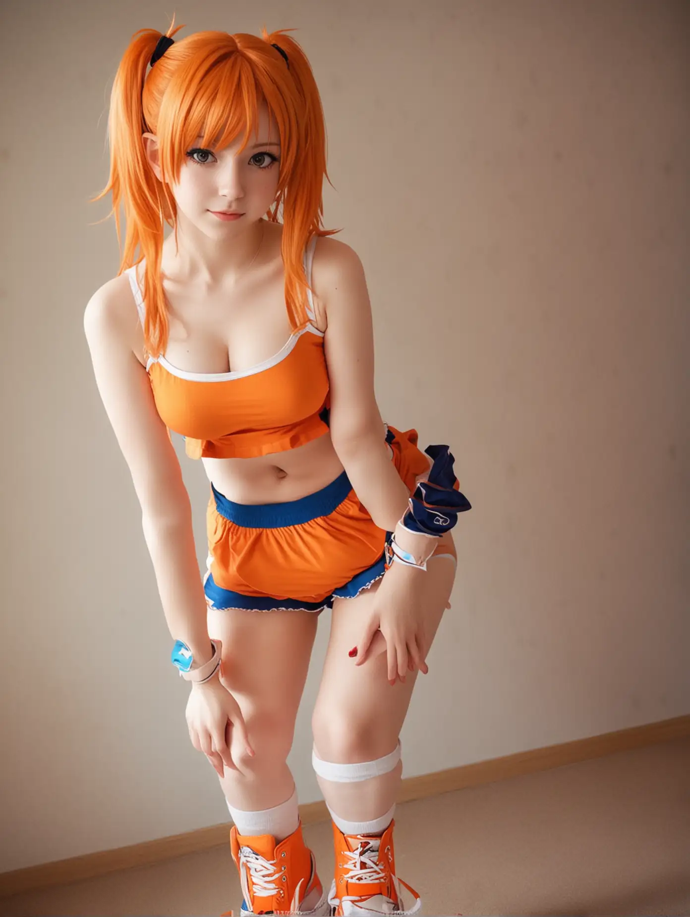 Anime-Cosplay-Character-with-Colorful-Hair-and-Playful-Outfit