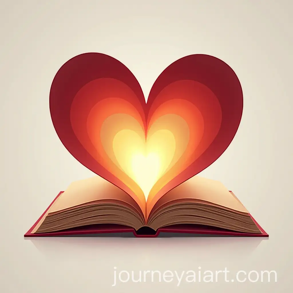 HeartShaped-Open-Book-Logo-Design