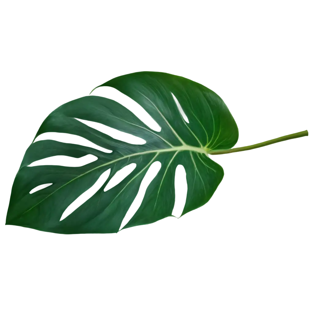 HighQuality-Monstera-Leaf-PNG-Image-for-Various-Creative-Projects