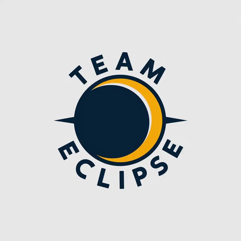 LOGO-Design-for-Team-Eclipse-Entertainment-Industry-Icon-with-Eclipse-Symbol-on-Clear-Background