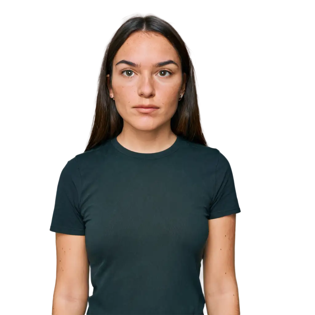 Realistic-American-Woman-PNG-Image-with-Diverse-Facial-Features-Acne-Scars-Freckles-and-Hyperpigmentation