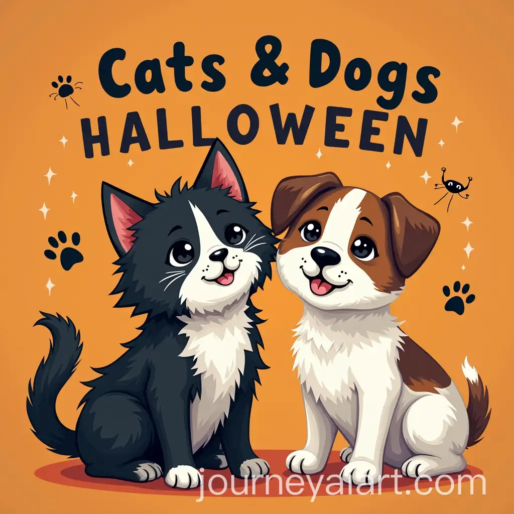 Whimsical-Halloween-Cat-and-Dog-Designs