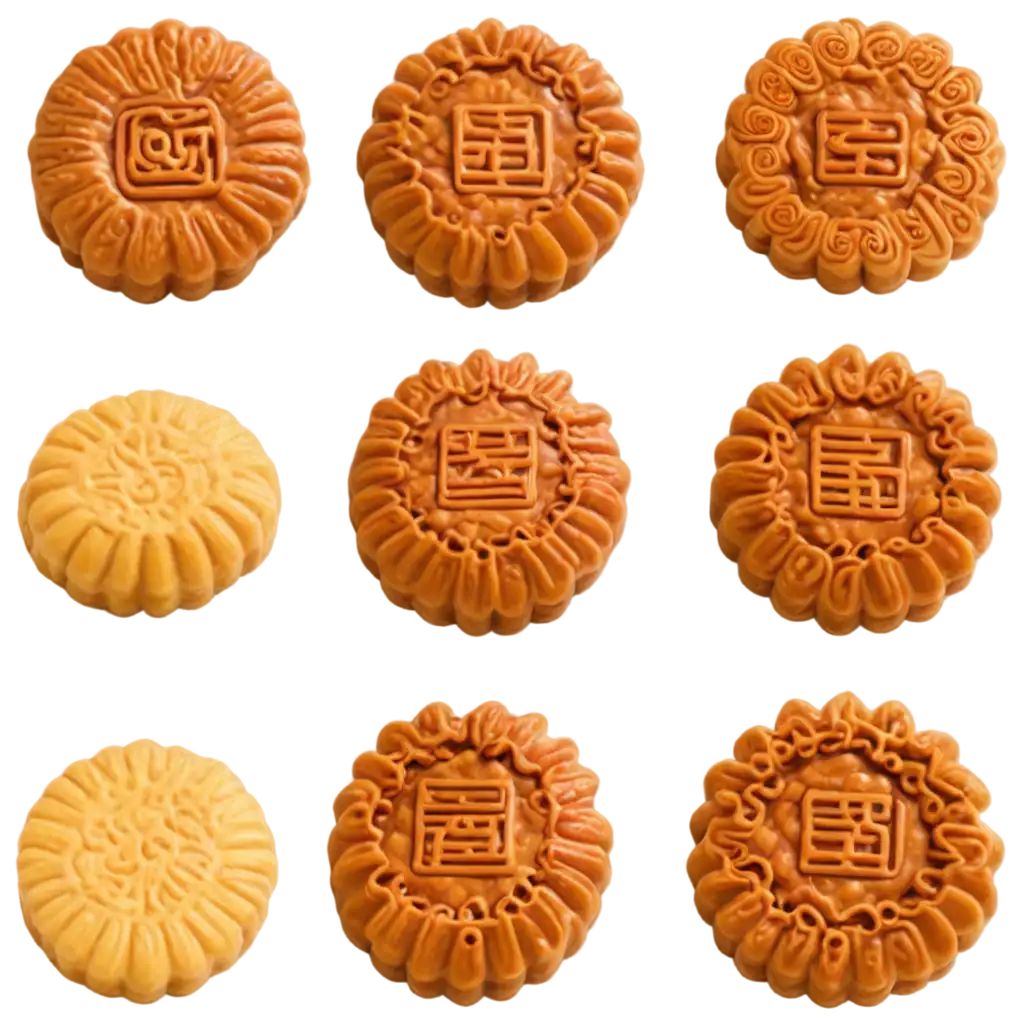 Mooncake-PNG-Image-Artistic-Representation-of-Lunar-Delicacy