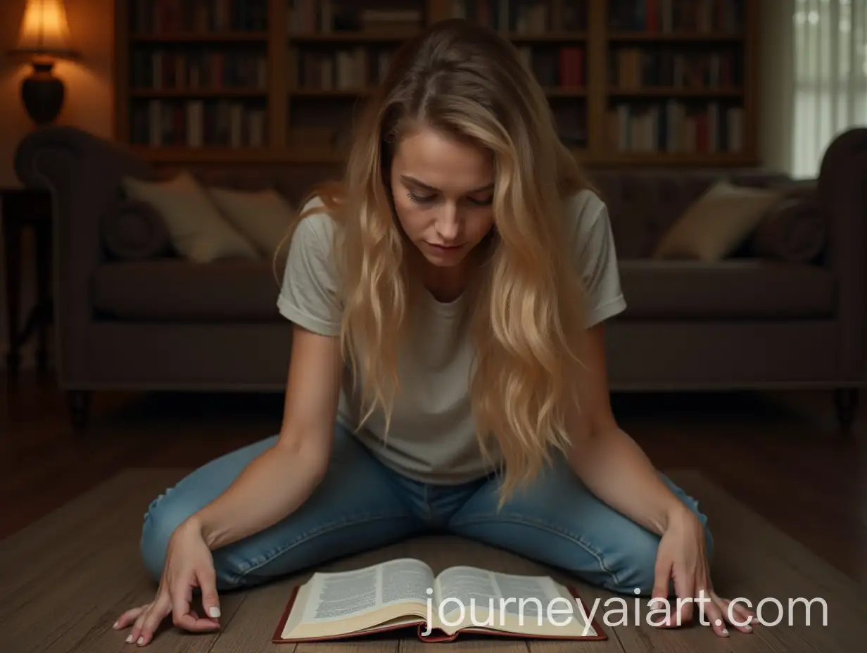 Young-Woman-ReflectingAI-Art-Prompt-Expansion-in-a-Cozy-Room-with-Open-Bible