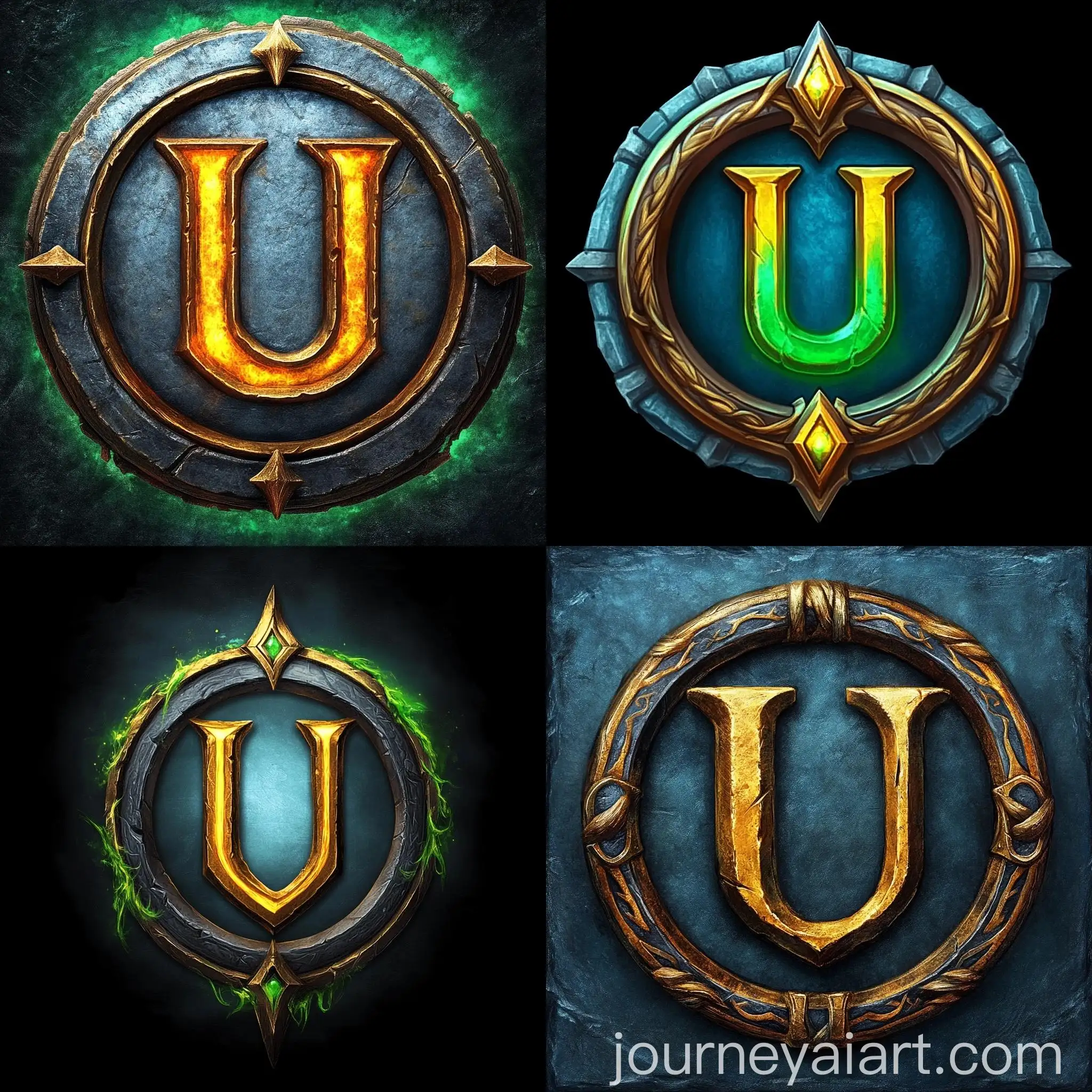 Fantasy-Brutal-Ring-Icon-with-U-Symbol