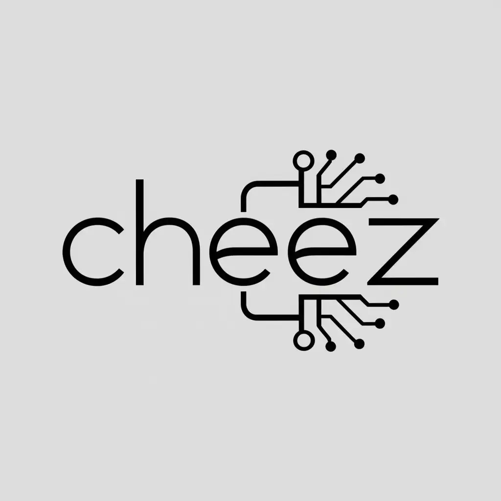 LOGO-Design-For-Cheez-Minimalistic-Biological-Electronics-Symbol-for-Science-and-Technology-Industry