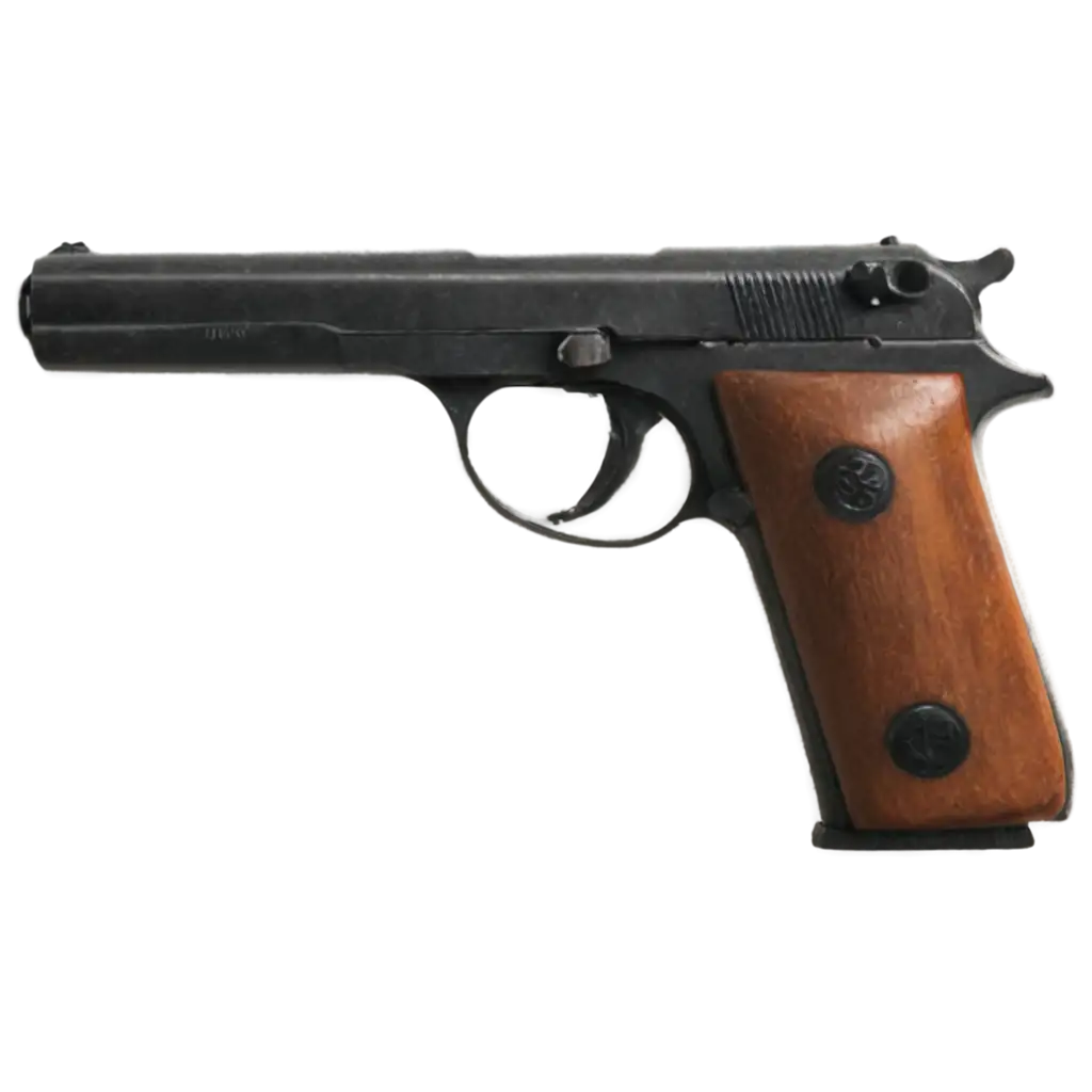 HighQuality-Pistol-PNG-Image-for-Versatile-Use-in-Digital-Designs-and-Media