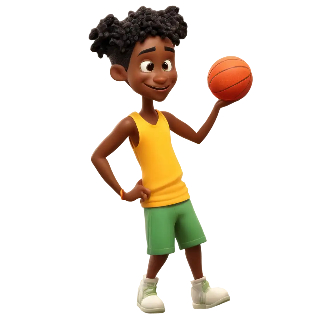 Cartoon-Playing-Basketball-PNG-HighQuality-Image-for-Diverse-Digital-Projects