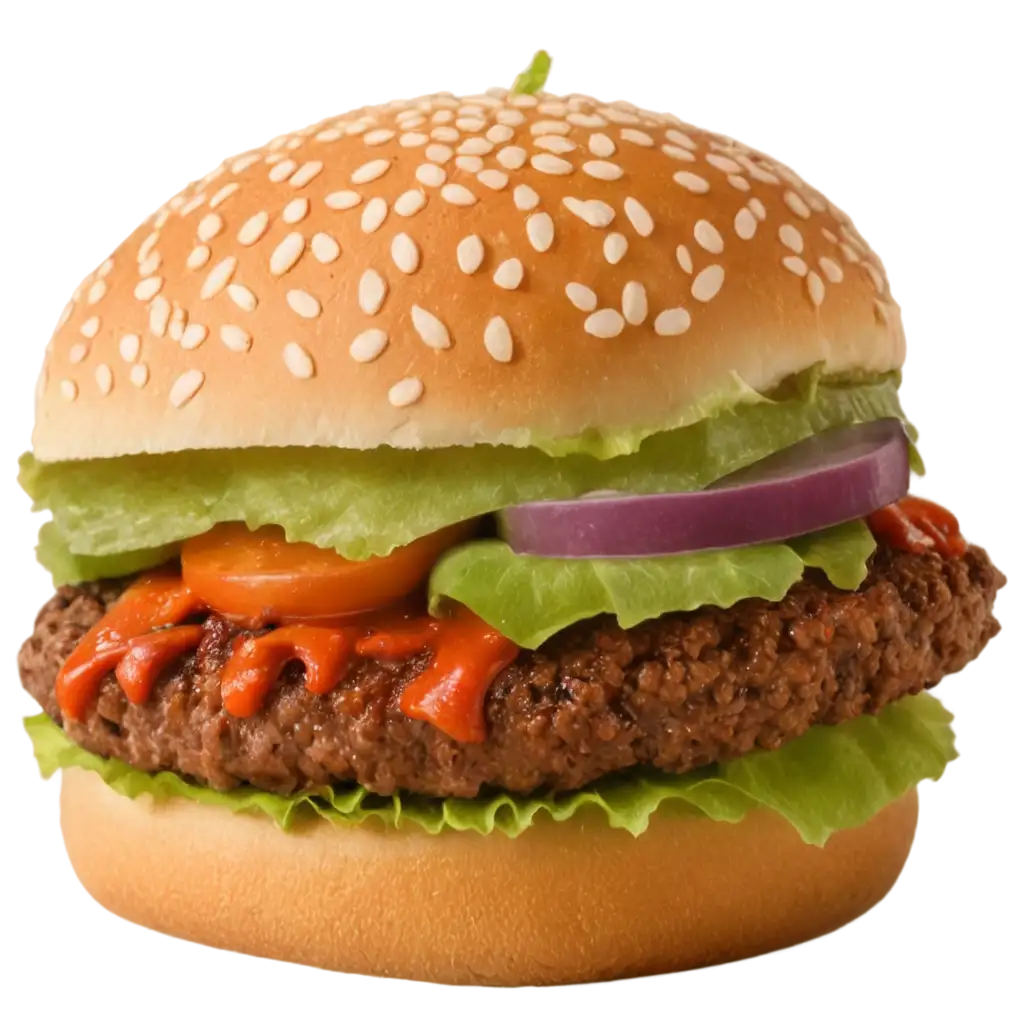 Delicious-Burger-1-with-Chilli-PNG-Image-Savory-Culinary-Artistry