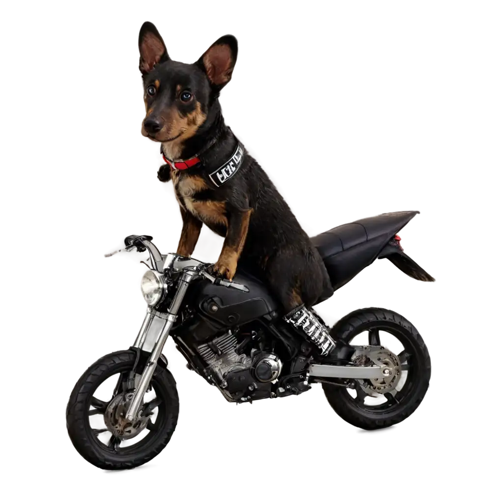 Moto-Dog-PNG-Unleashing-Creativity-with-HighQuality-Digital-Art