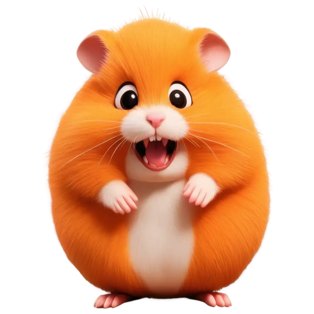 Cartoon-Orange-Spooky-Evil-Hamster-PNG-Image-Captivating-Illustration-for-Various-Uses