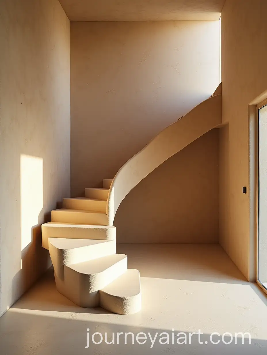 Unique-Animal-Resting-Area-Under-Interior-Staircase
