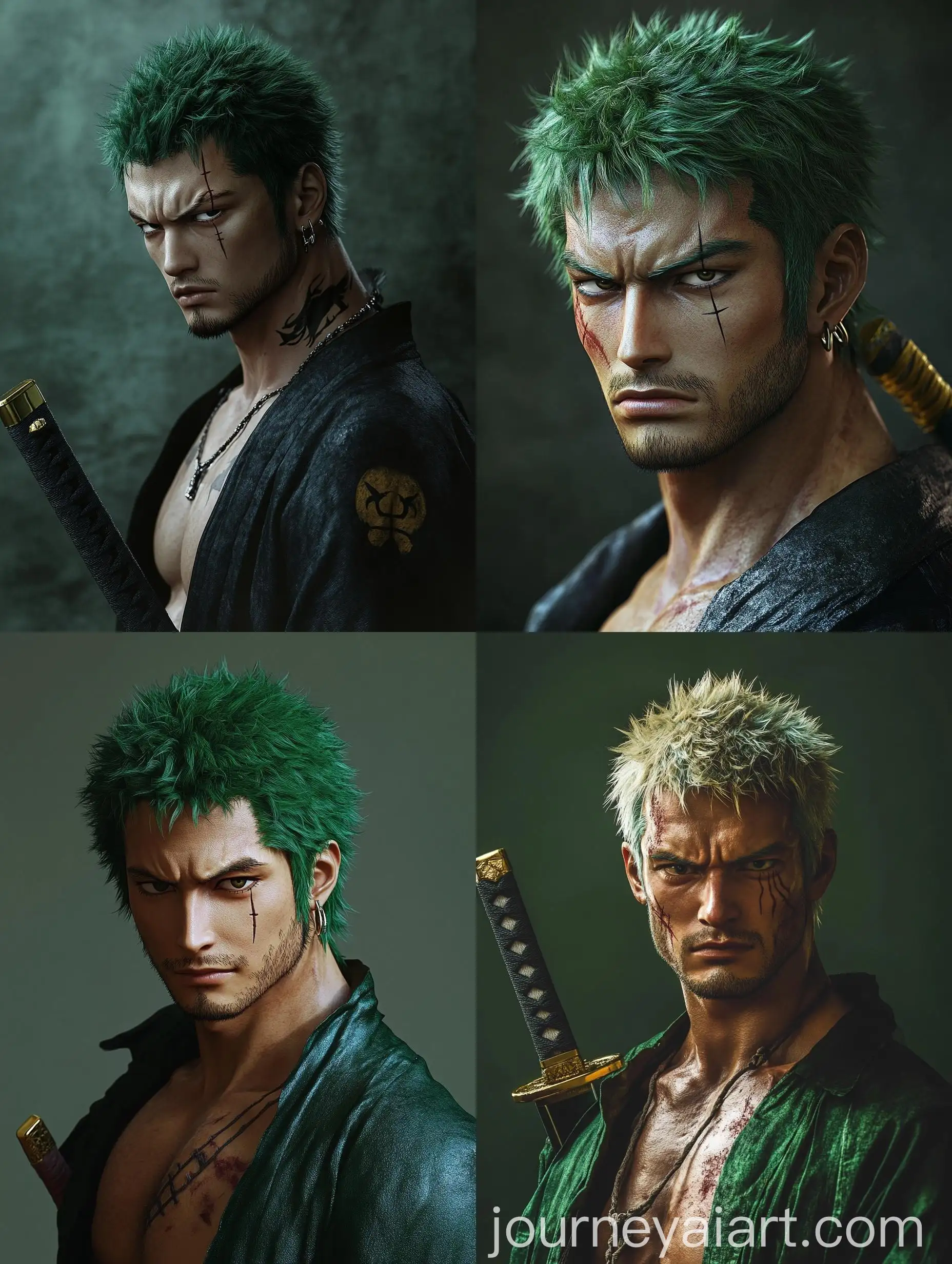 Studio-Photo-of-Roronoa-Zoro-Realistic-Human-Portrait