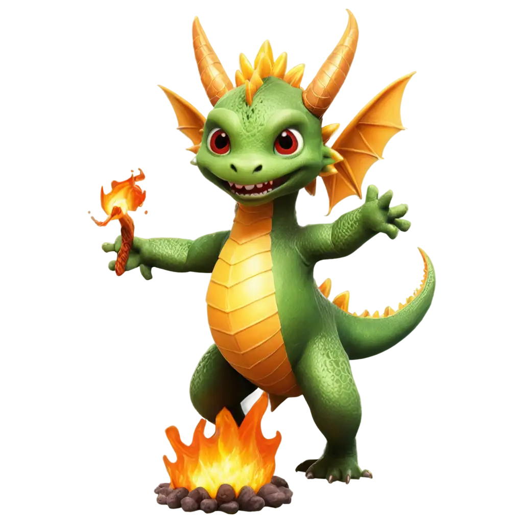 Cute-Dragon-Throwing-Fire-PNG-Image-HighQuality-and-Versatile-for-Creative-Projects