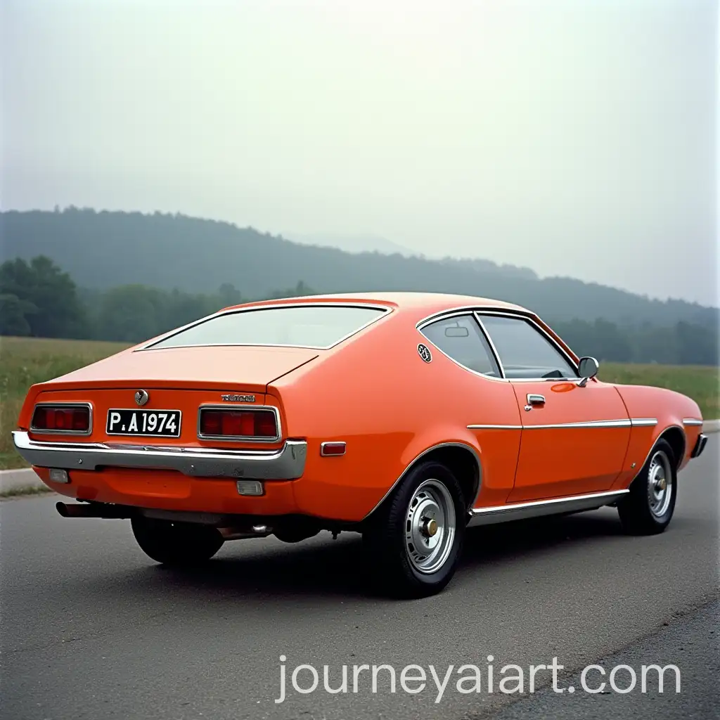 1974-Toyota-Celica-GT-and-Ford-Granada-GT-Fastback-Rear-Side-View