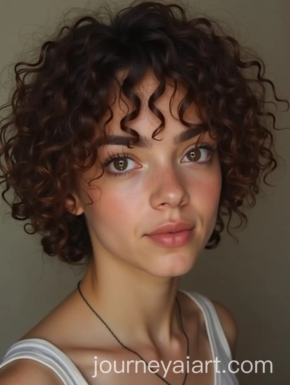 Curly-Hair-Brown-Eyes-AR-34-No-54157