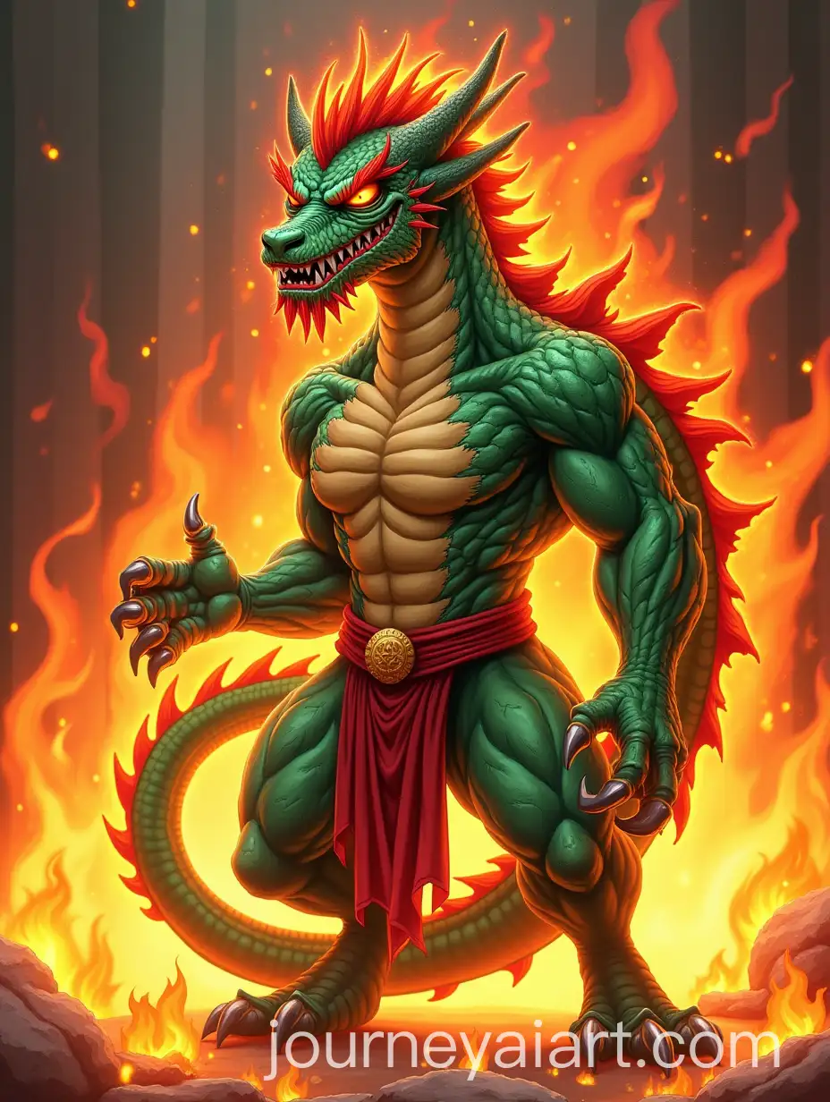 Shendu-the-Fire-Demon-with-Fiery-Red-Eyes-and-Green-Scales