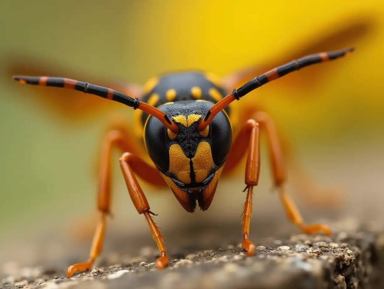 People of the ant species / wasp species striped