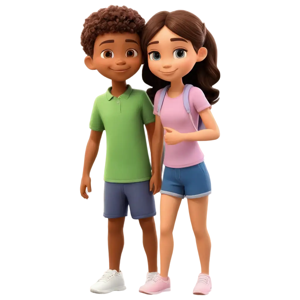 Boy-and-Girl-Children-Cartoon-PNG-Playful-and-Colorful-Characters-for-Digital-Projects