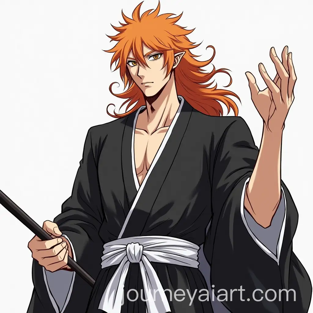 Bleach-Captain-of-the-3rd-Squad-Gotei-13-with-Glaive