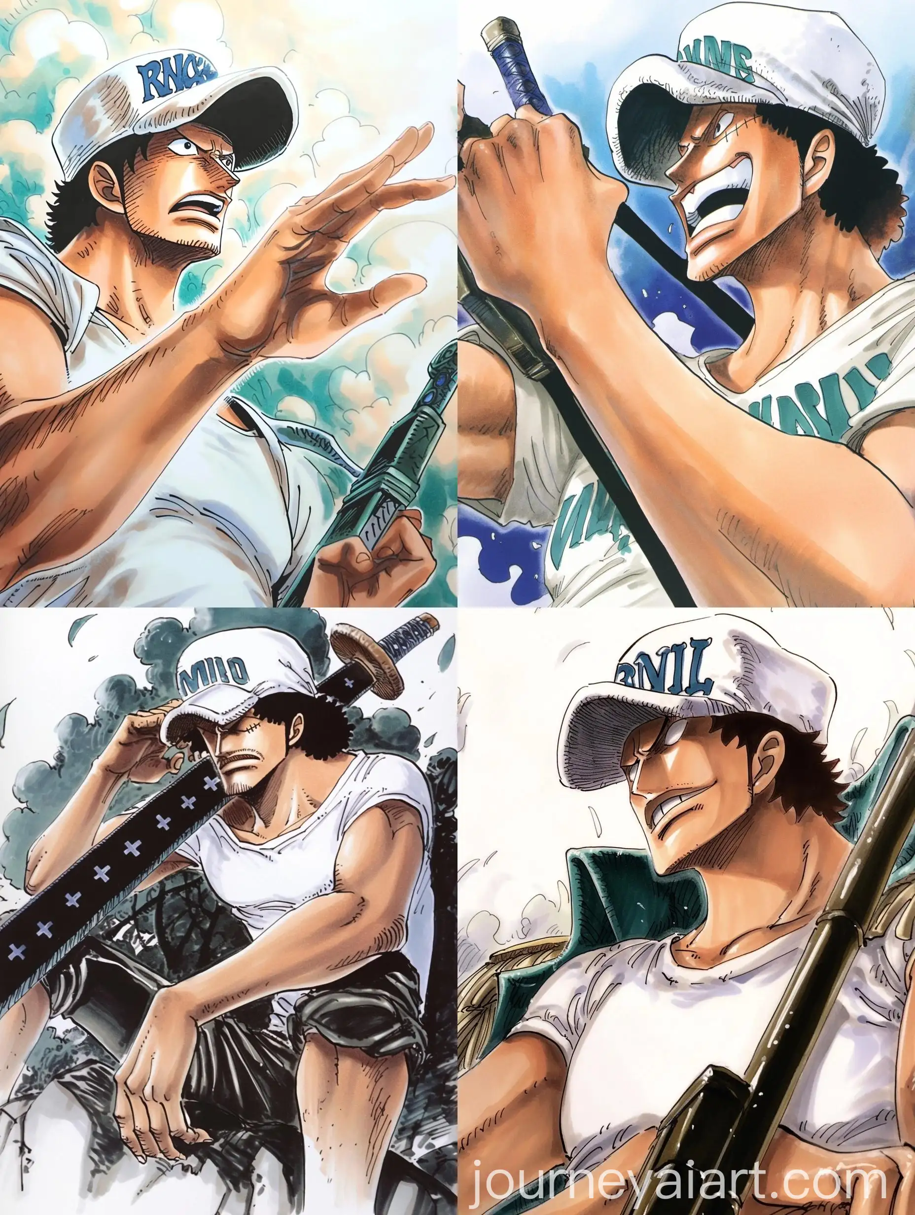 Manga-Style-Fullbody-Portrait-of-a-Man-with-Copic-Markers