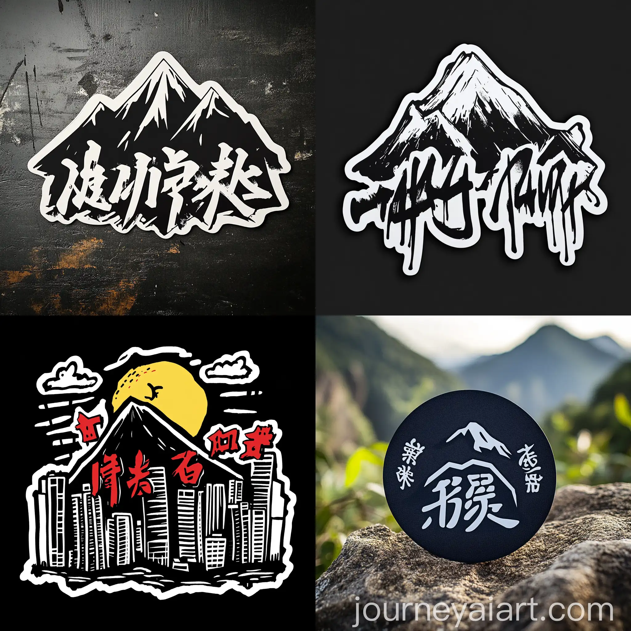 Ma-On-Shan-Hong-Kong-Sticker-Art-in-Prudence-Heward-Style