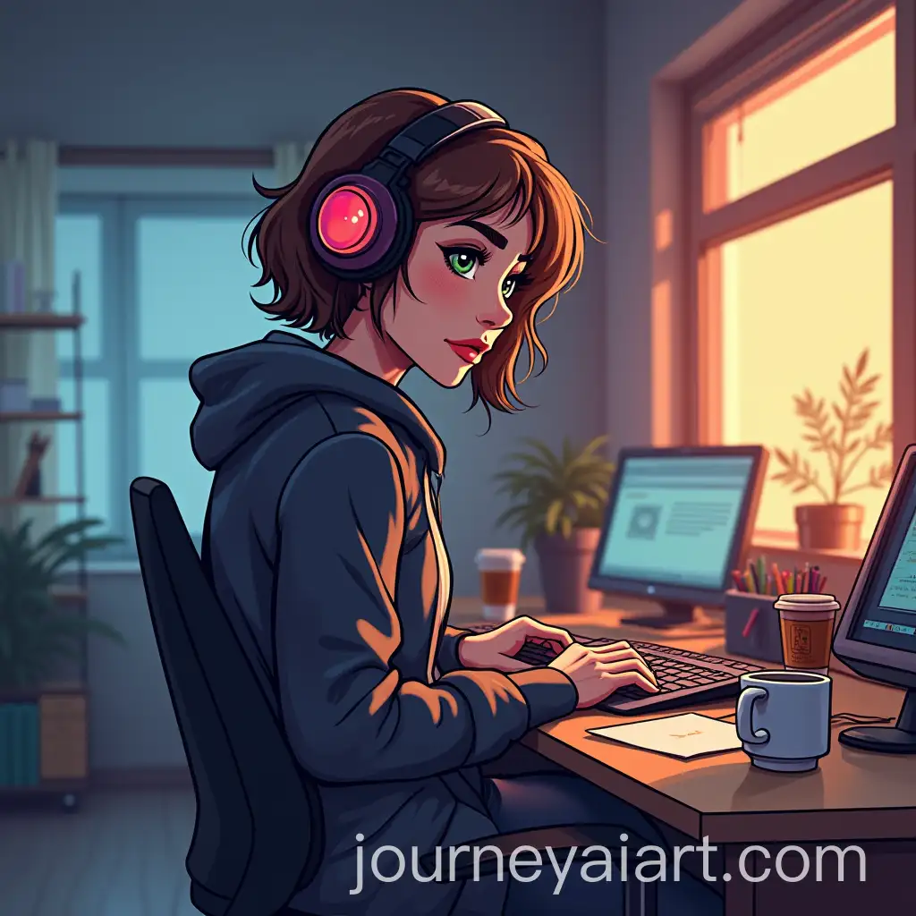 Designer-Using-AI-in-Photoshop-or-Illustrator-for-Design-Creation