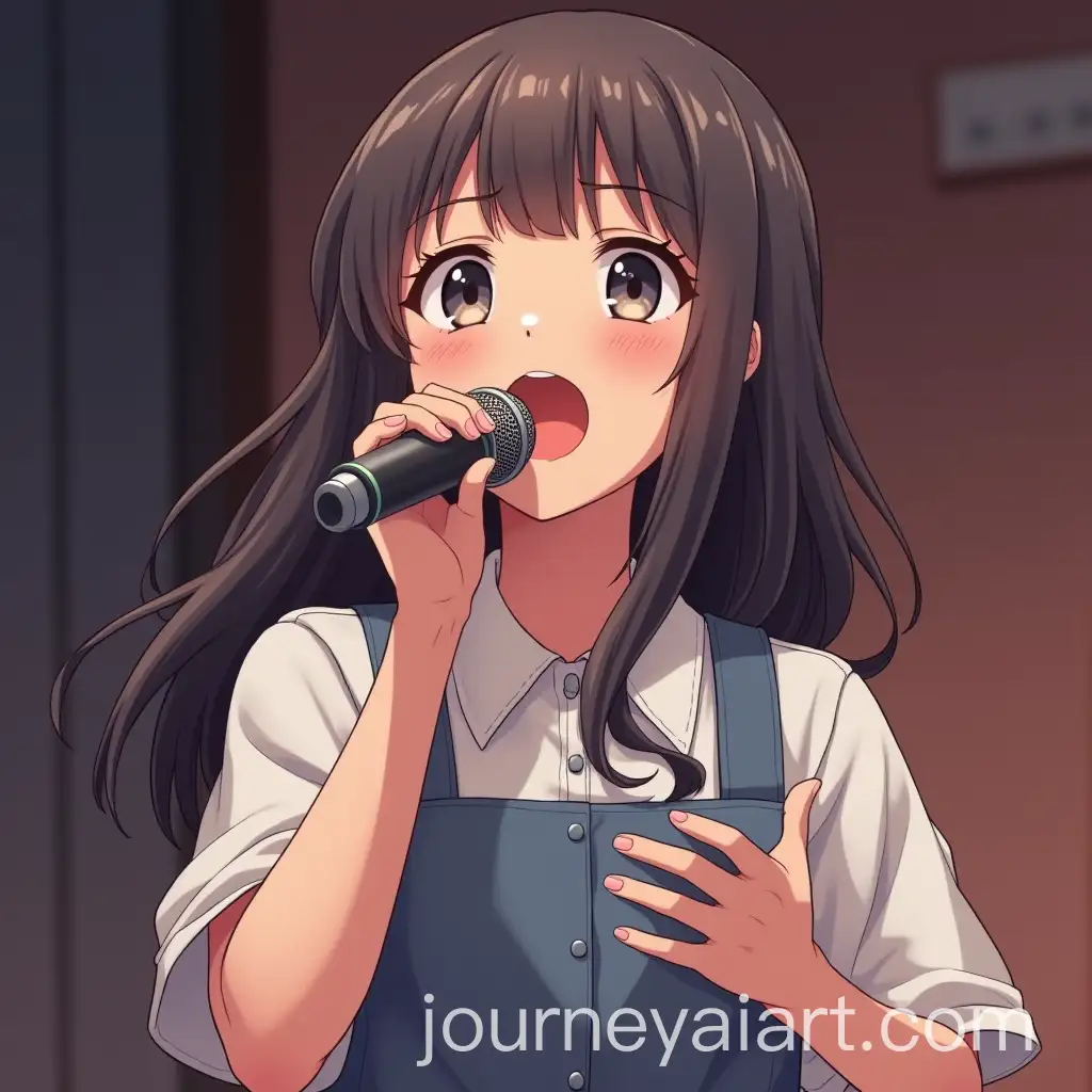 20YearOld-Girl-Singing-in-Realistic-Anime-Style