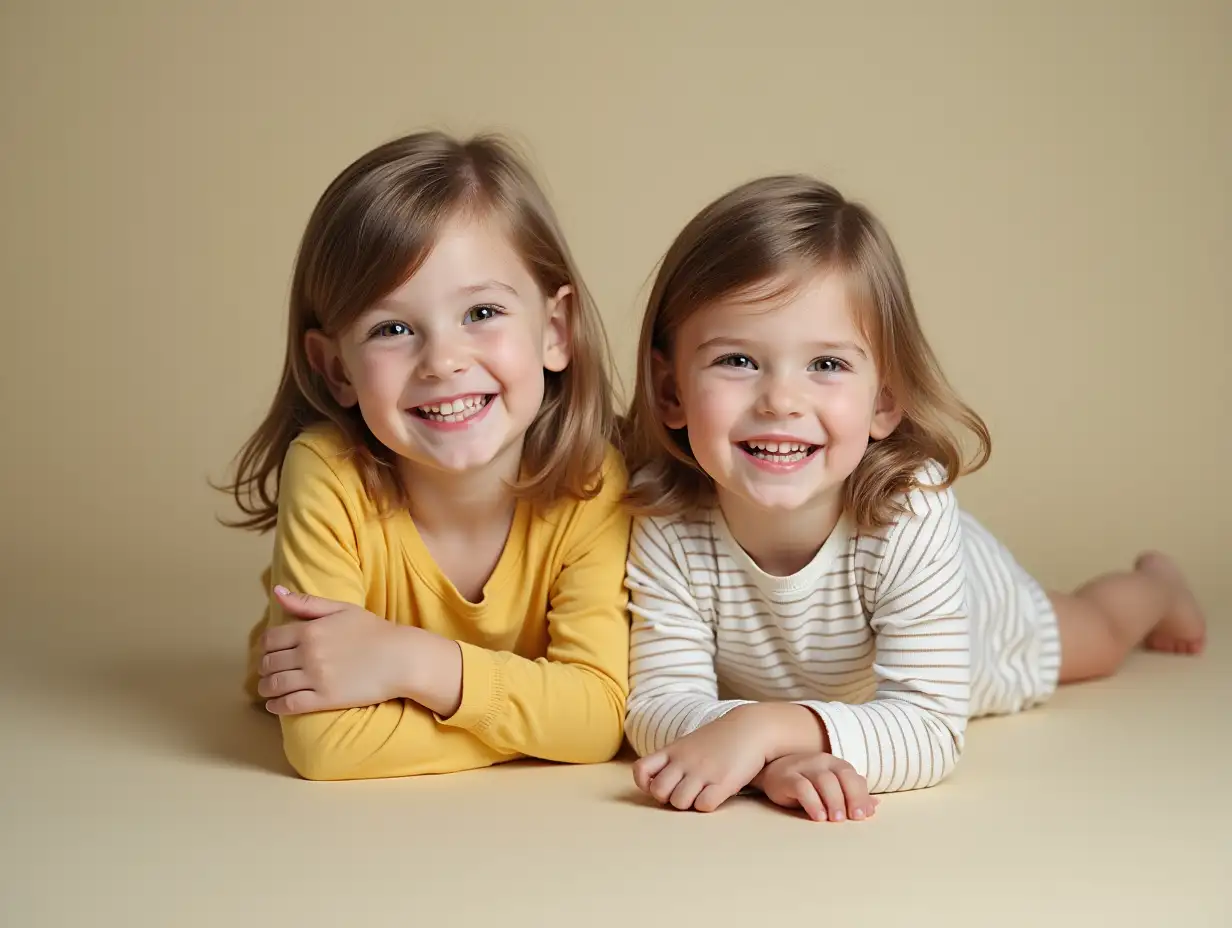 Happy-Children-Portrait-Joyful-Siblings-Embracing-in-Fun-Family-Moment