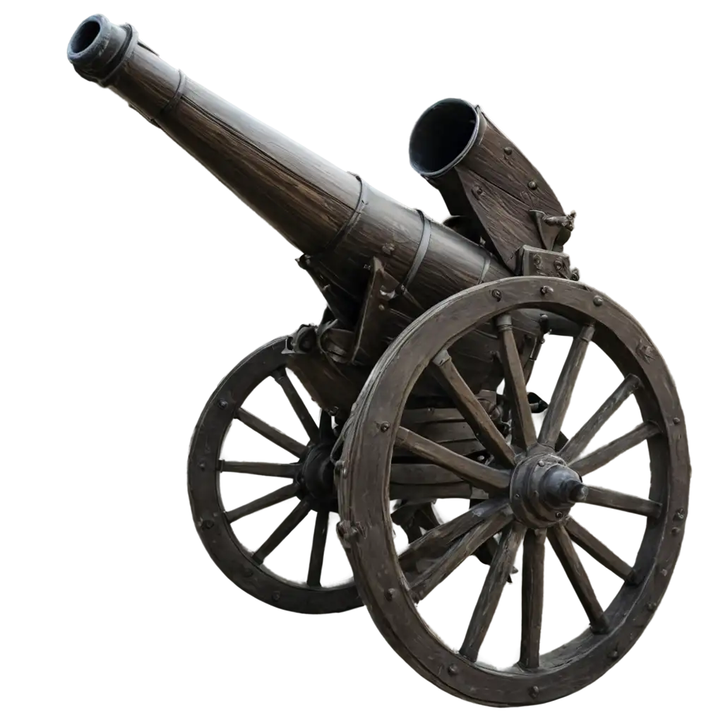 Medieval-Cannon-PNG-Image-A-HighQuality-Representation-for-Digital-Art-and-Design