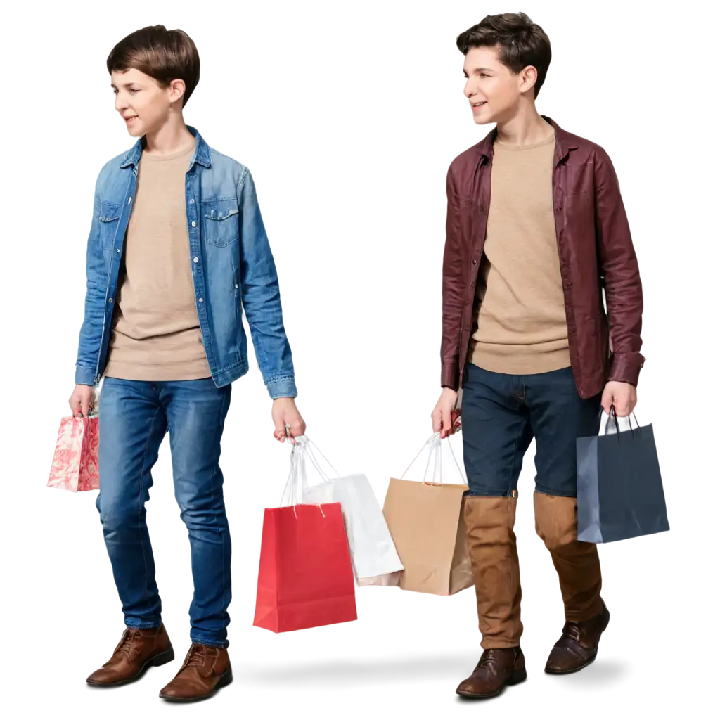 Boys-with-Shopping-Bags-PNG-Perfect-for-Creative-Projects-and-Online-Use