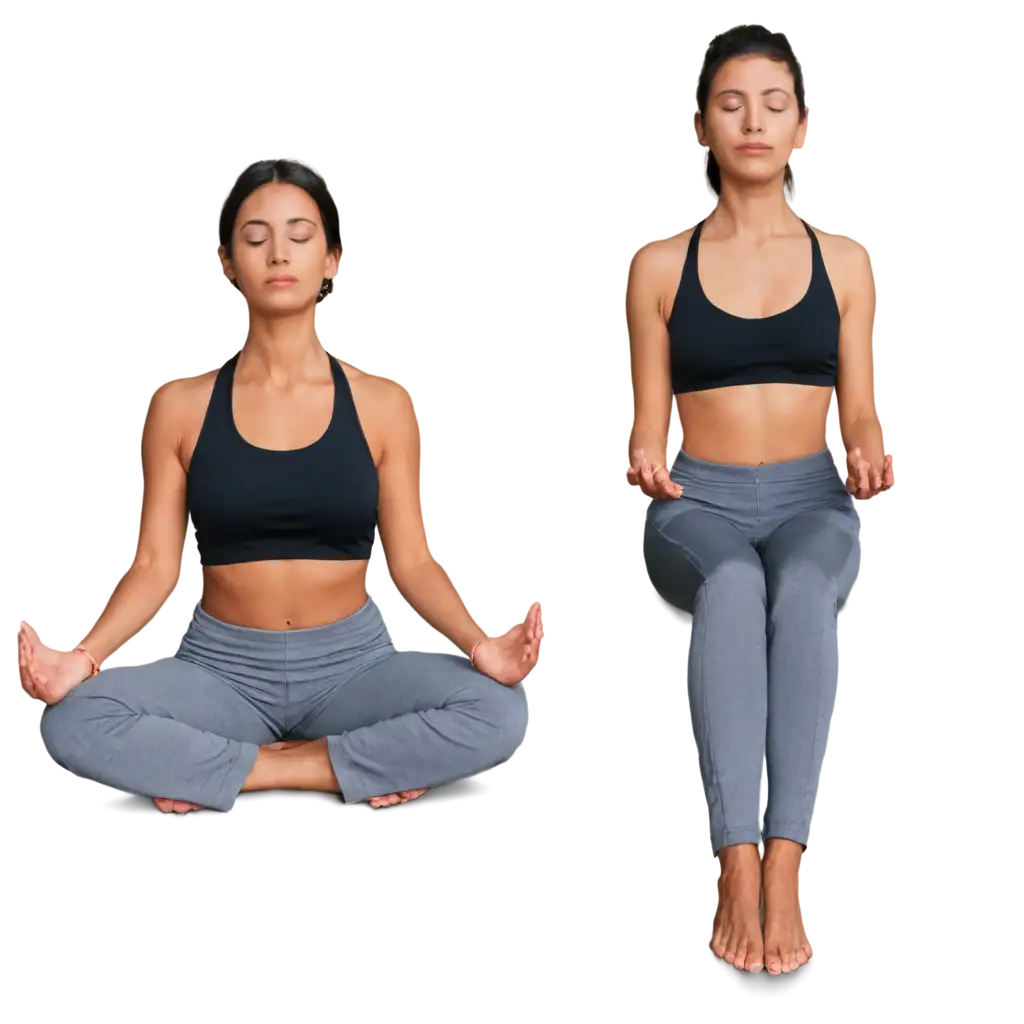 Women-Doing-Meditation-PNG-HighQuality-Image-for-Mindfulness-and-Wellness-Concepts