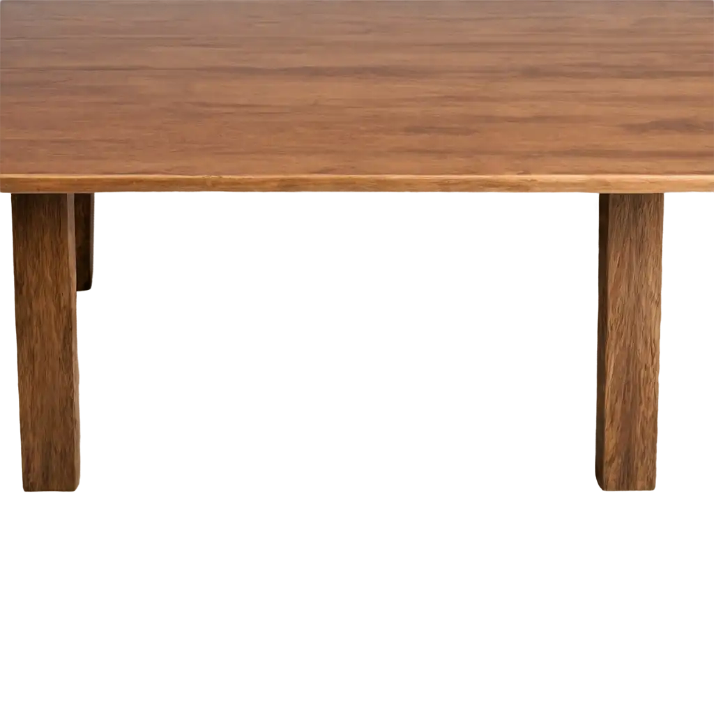 Wooden-Table-with-Horizontal-Surface-HighQuality-PNG-Image-for-Versatile-Usage