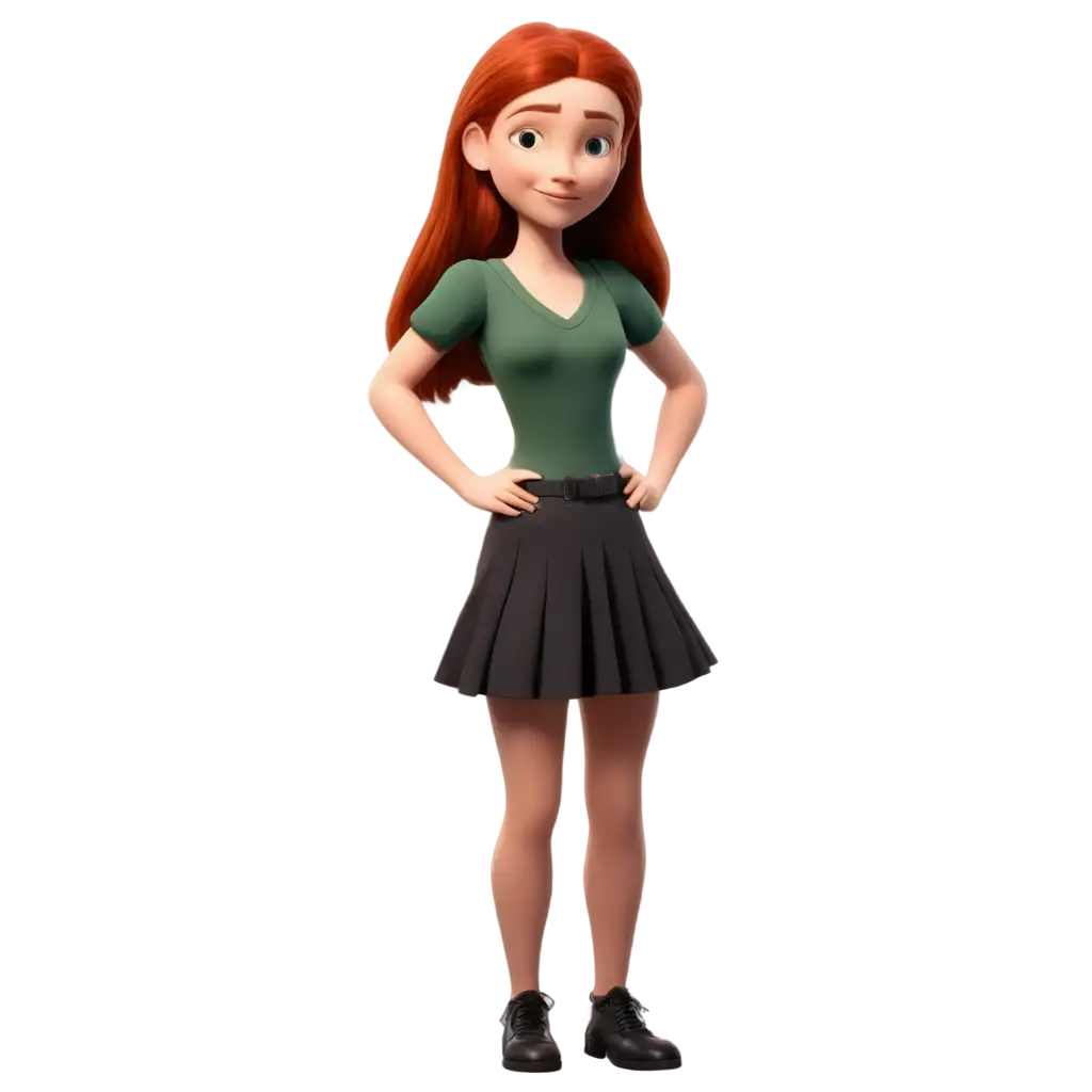 RedHaired-Girl-PNG-Animated-Movie-Character-Design