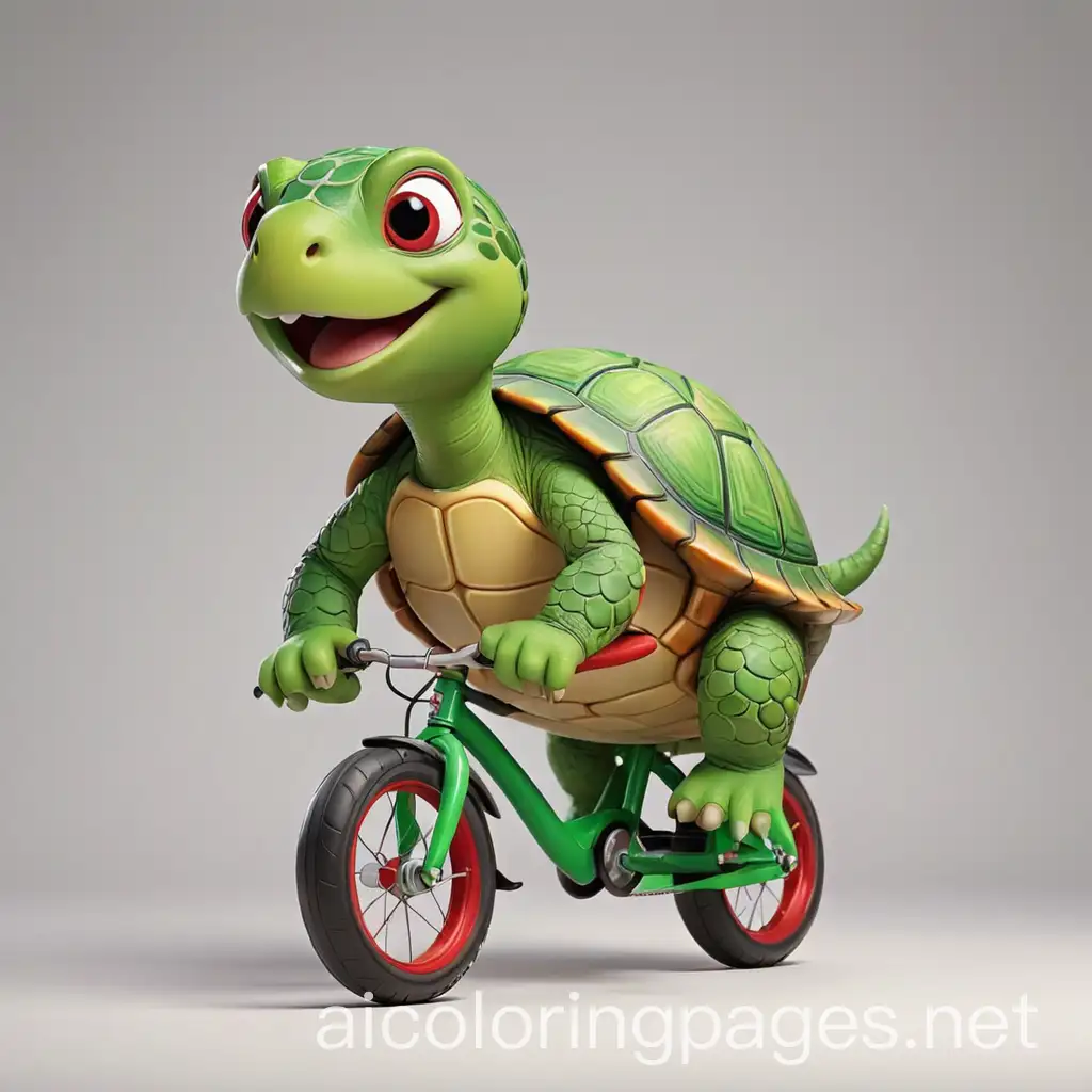 Cartoon-Turtle-Tilly-on-a-Bright-Red-Bicycle-Coloring-Page-for-Kids