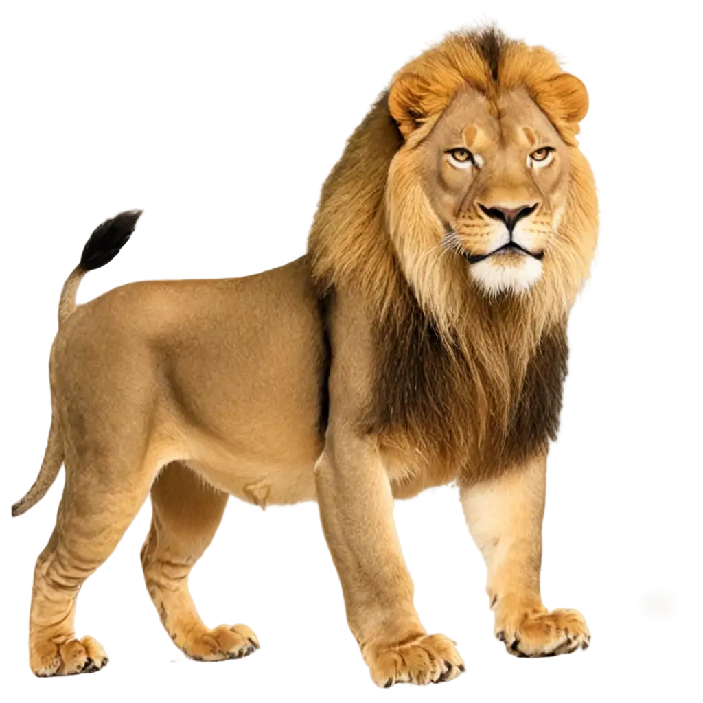 Majestic-Big-Lion-PNG-Image-Roaring-Wildlife-Photography