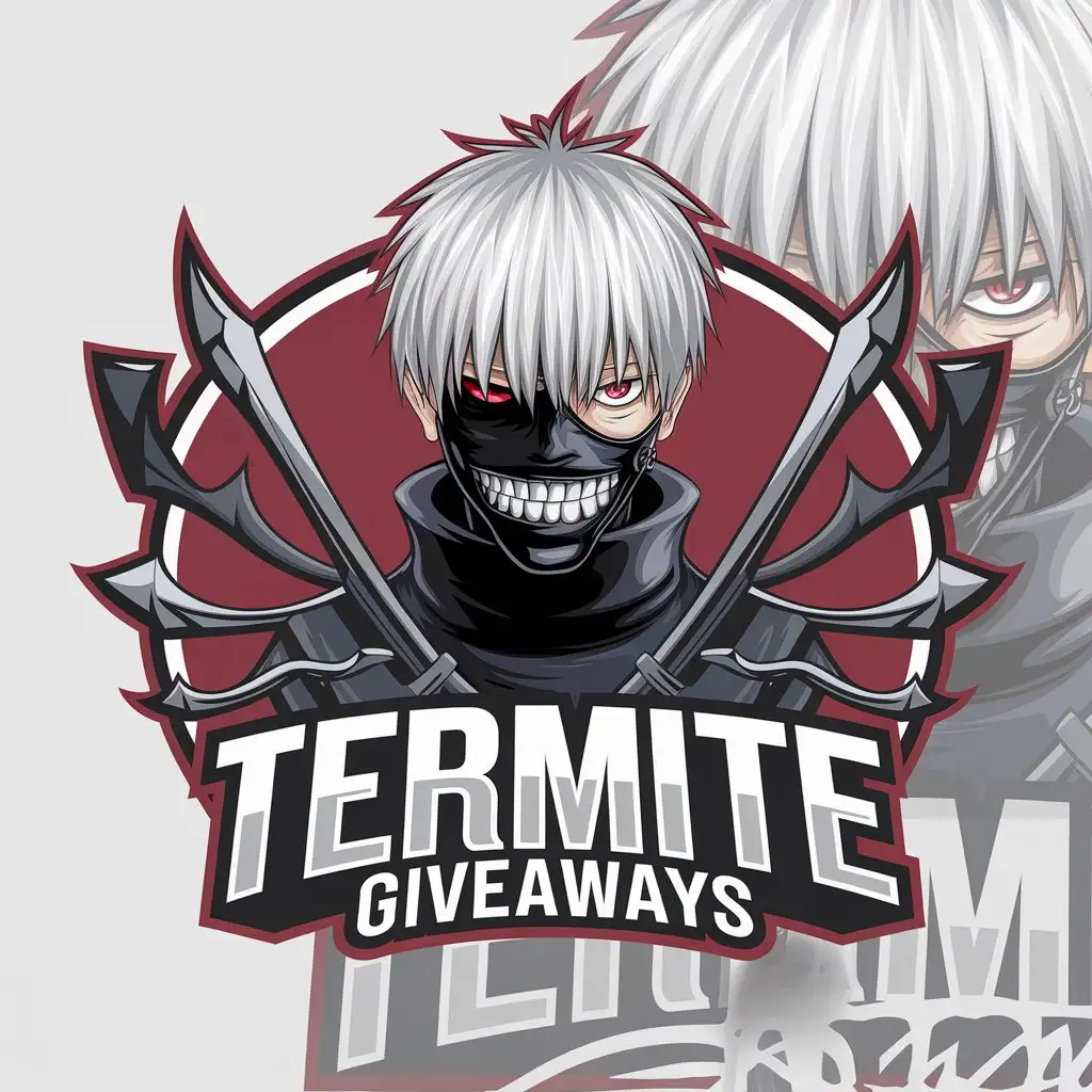 LOGO Design for Termite Giveaways Kaneki Ken Symbol with Modern Style for Events Industry