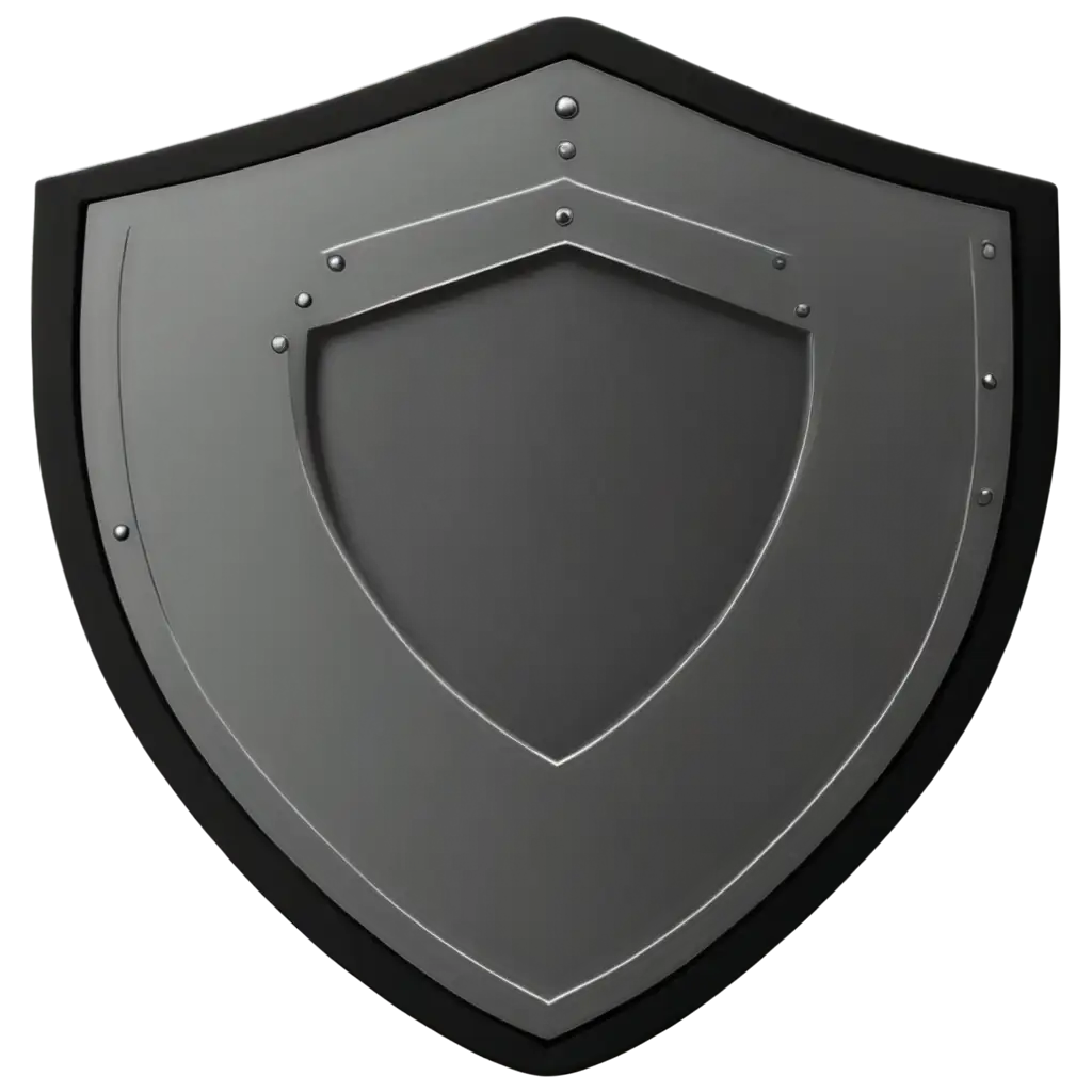 Stylized-Shield-Logo-PNG-for-Protection-HighQualityLogo-PNG-Usage-Scenarios-Black-and-White-Design