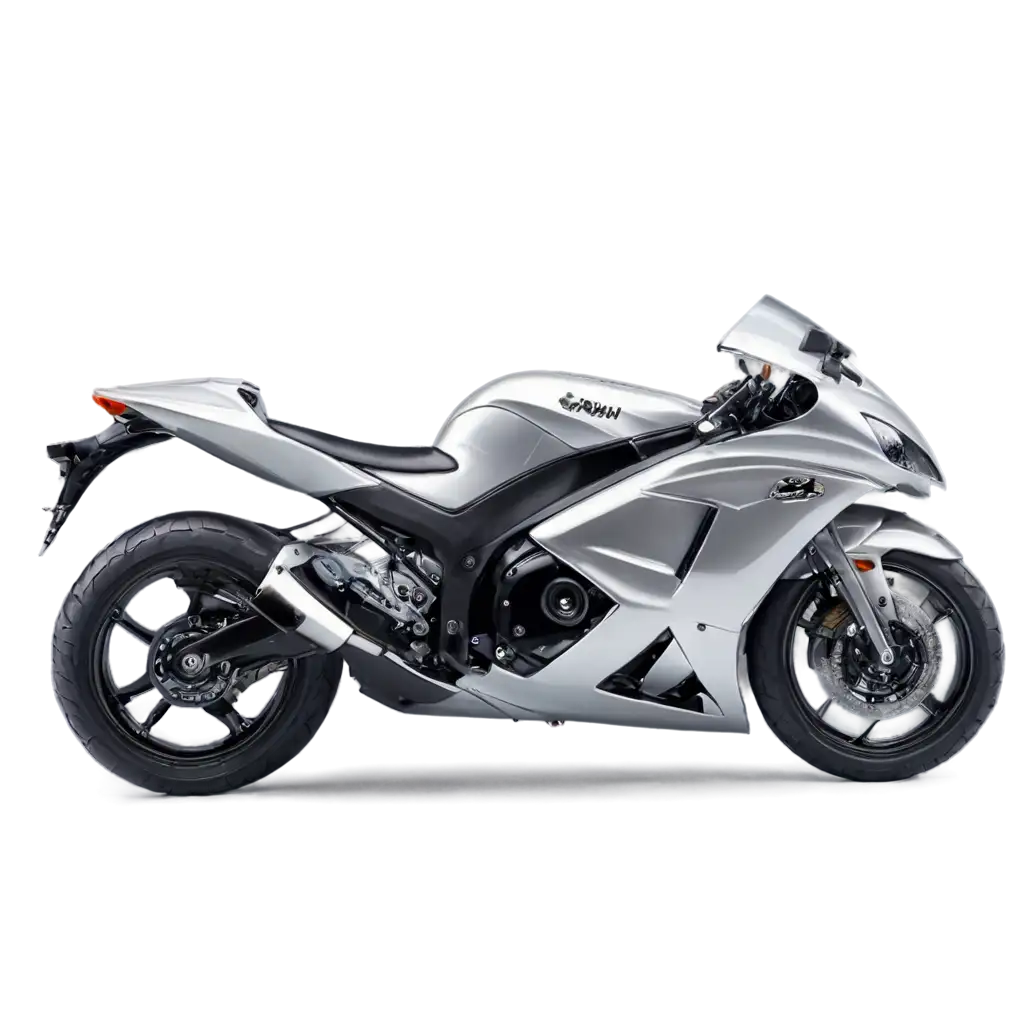 HighQuality-Silver-Kawasaki-Ninja-PNG-Image-for-Various-Creative-Uses