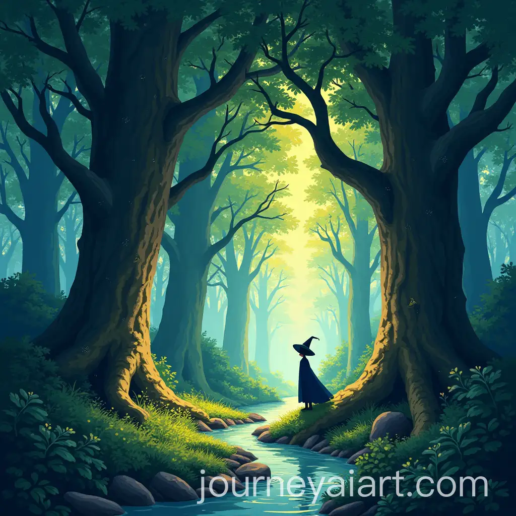 Enchanting-Forest-with-Mystical-Creatures-and-Witches
