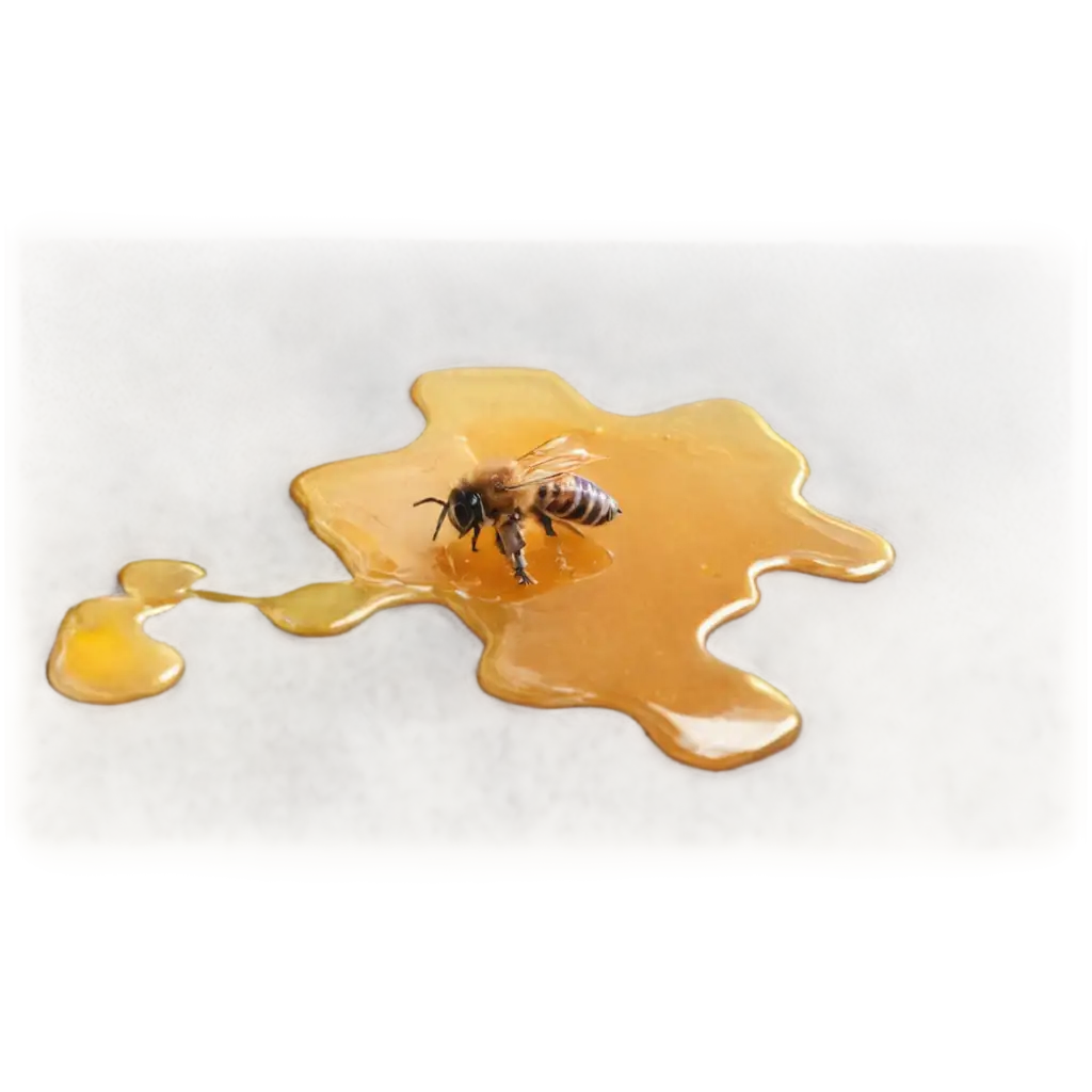 Liquid-Honey-on-the-Ground-HighQuality-PNG-Image-for-Versatile-Use