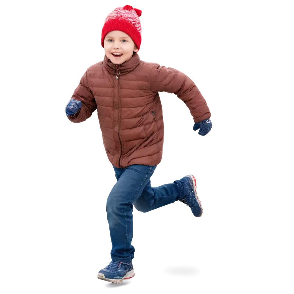 Happy-Boy-Running-in-Winter-Clothes-PNG-HighQuality-Image-for-Seasonal-Designs