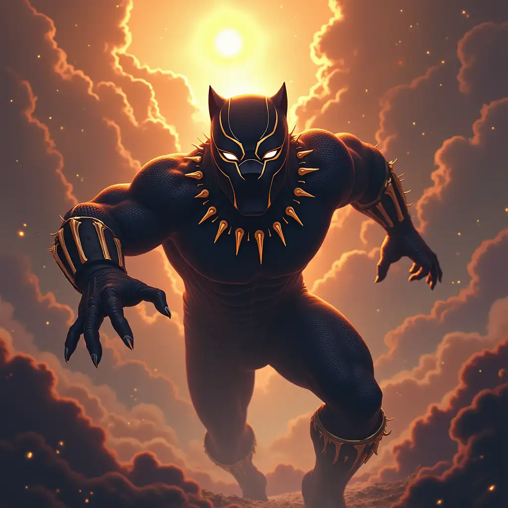 Marvel Black Panther going to heaven